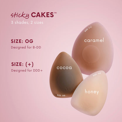 sticky CAKES triangles™